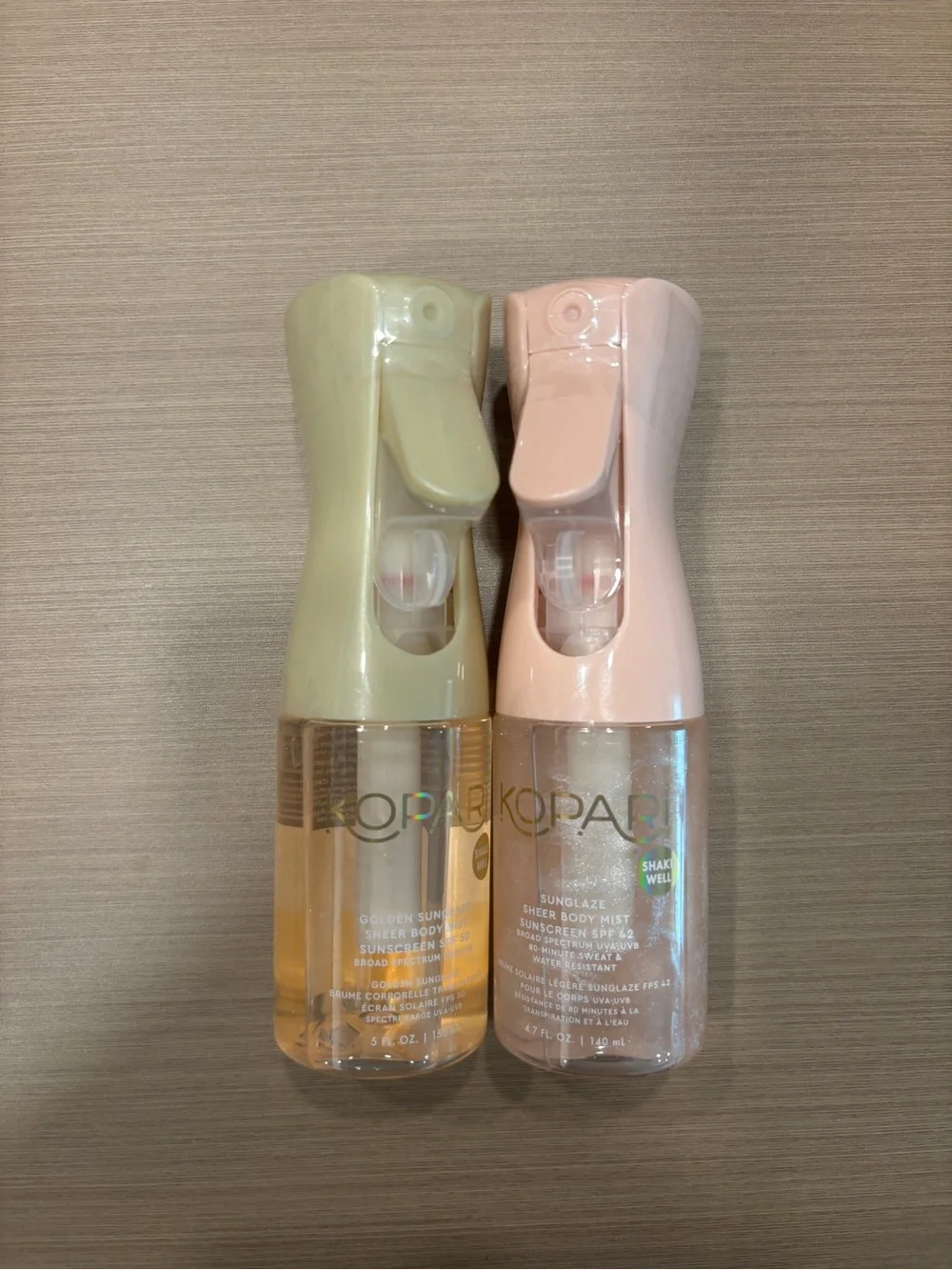 Kopari Sunglaze Sheer Body Sunscreen Set